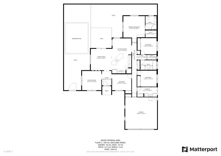 Floorplan of Homely house listing, 3 Flametree Court, Bargara QLD 4670