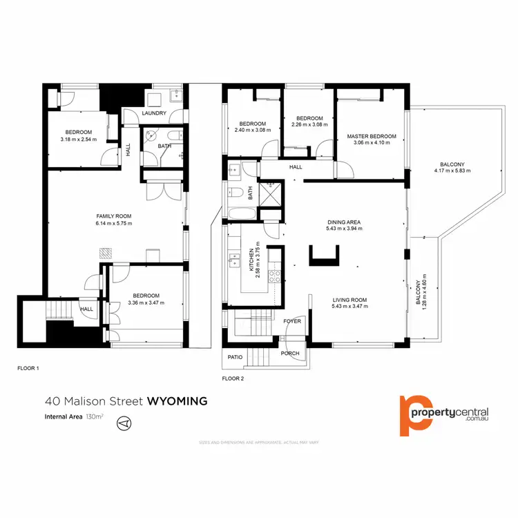Floorplan of Homely house listing, 40 Malison Street, Wyoming NSW 2250