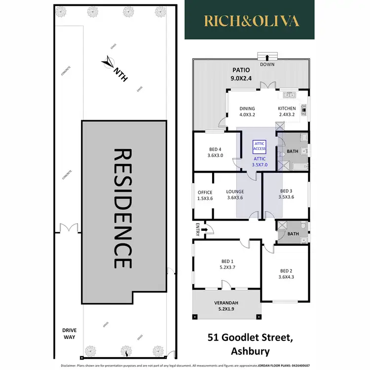 Floorplan of Homely house listing, 51 Goodlet Street, Ashbury NSW 2193