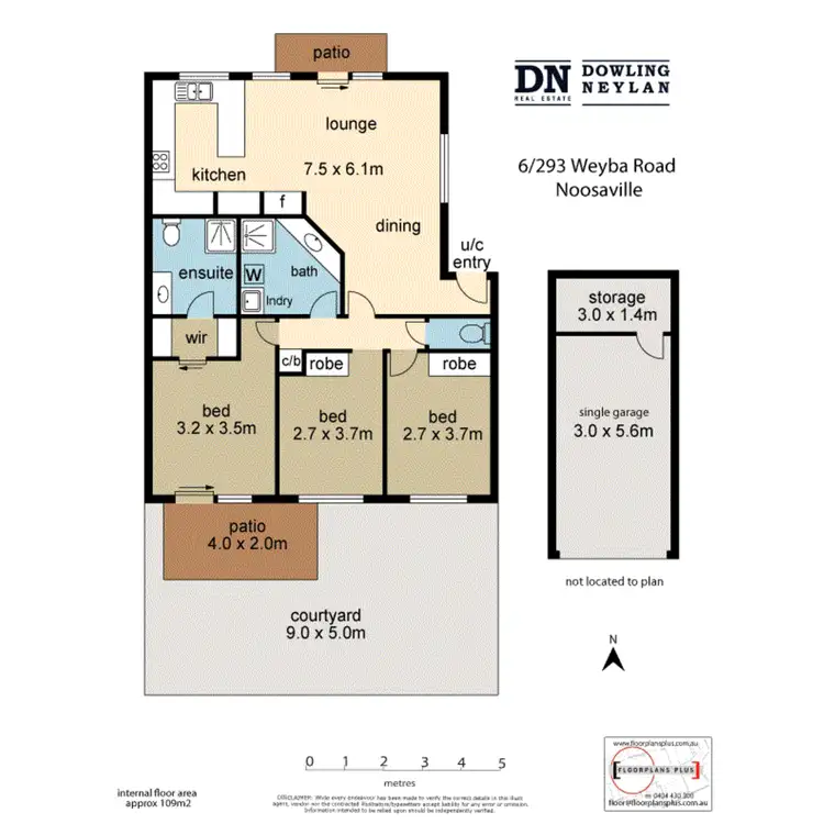 Floorplan of Homely apartment listing, 6/293 Weyba Road, Noosaville QLD 4566