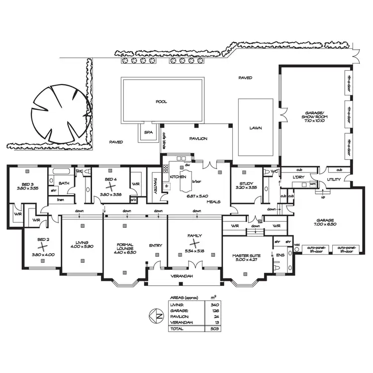 Floorplan of Homely house listing, 5C Berry Crescent, Burnside SA 5066