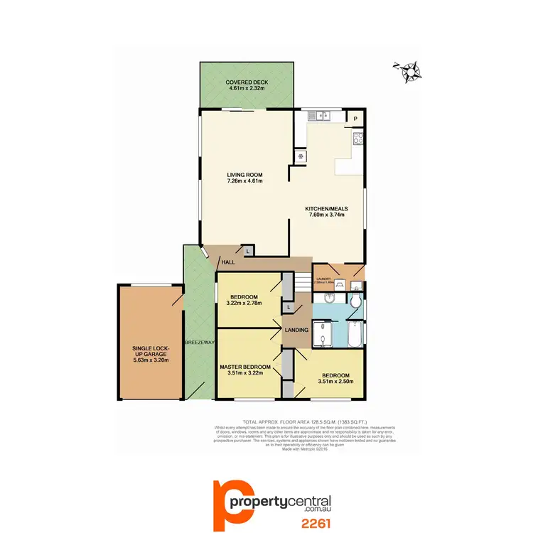 Floorplan of Homely house listing, 6 Vista Parade, Bateau Bay NSW 2261