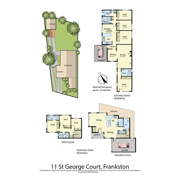 Floorplan of Homely house listing, 11 St George Court, Frankston VIC 3199