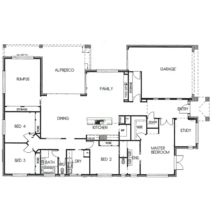 Floorplan of Homely house listing, 17 Riverslea Boulevard, Traralgon VIC 3844