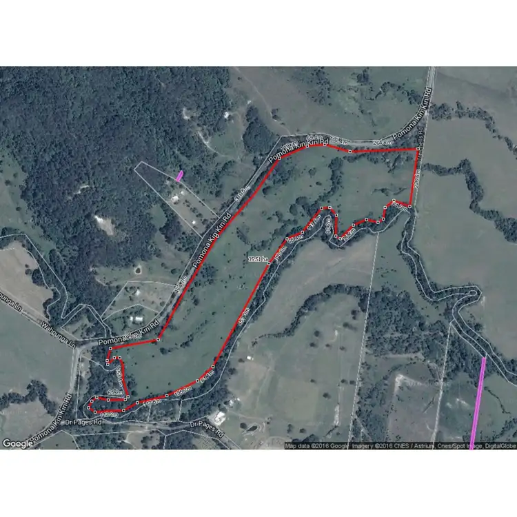 Floorplan of Homely land listing, 582 Gympie-Kin Kin Road, Kin Kin QLD 4571