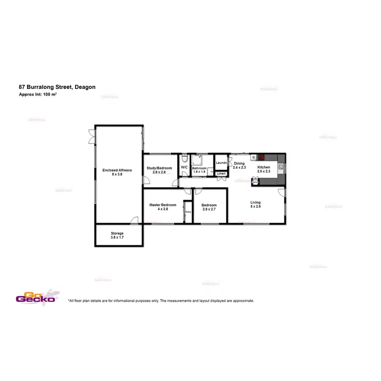 Floorplan of Homely house listing, 87 Burralong Street, Deagon QLD 4017