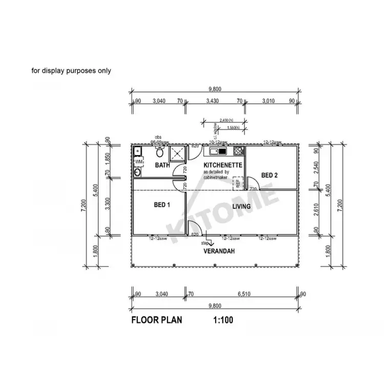 Floorplan of Homely land listing, LOT 811 Meredith Springs Road, Miena TAS 7030