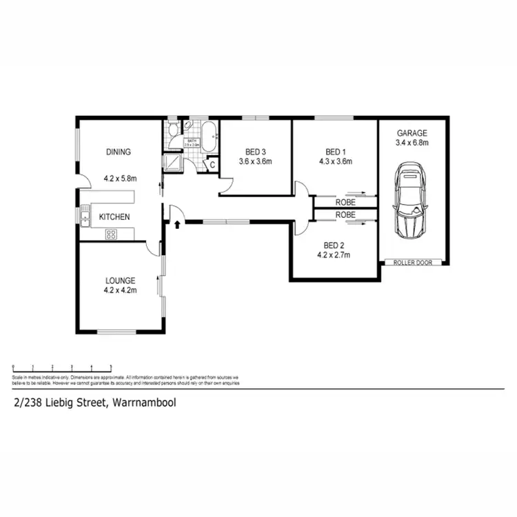 Floorplan of Homely house listing, 238 Liebig Street, Warrnambool VIC 3280