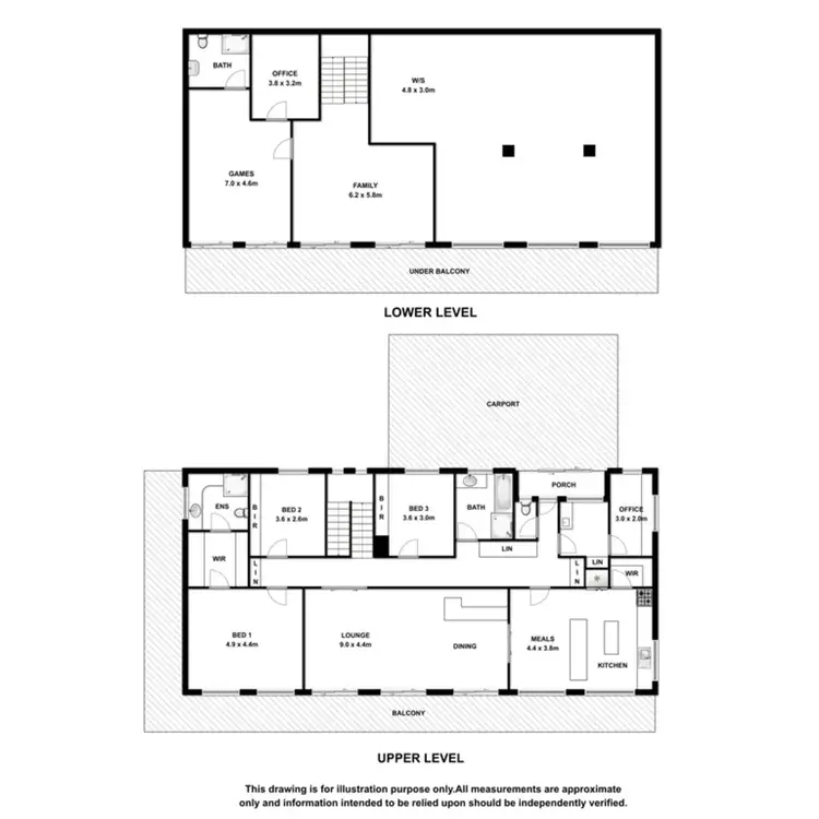 Floorplan of Homely house listing, 57 Lake Terrace West, Mount Gambier SA 5290