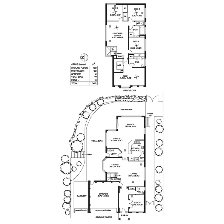 Floorplan of Homely house listing, 15 Lipson Reach Road, Gulfview Heights SA 5096