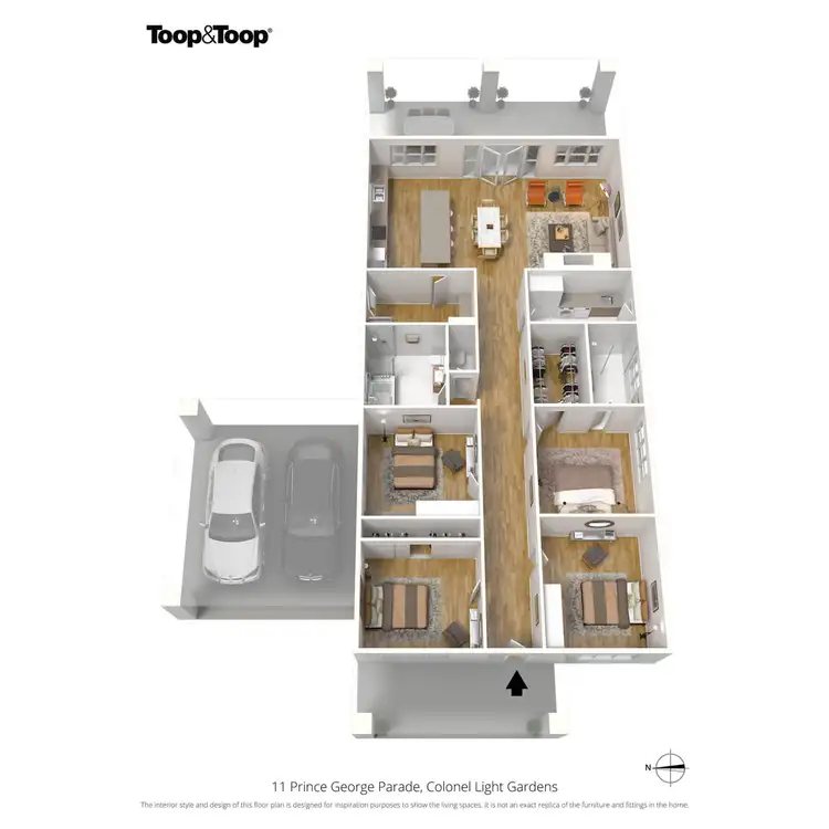 Floorplan of Homely house listing, 11 Prince George Parade, Colonel Light Gardens SA 5041