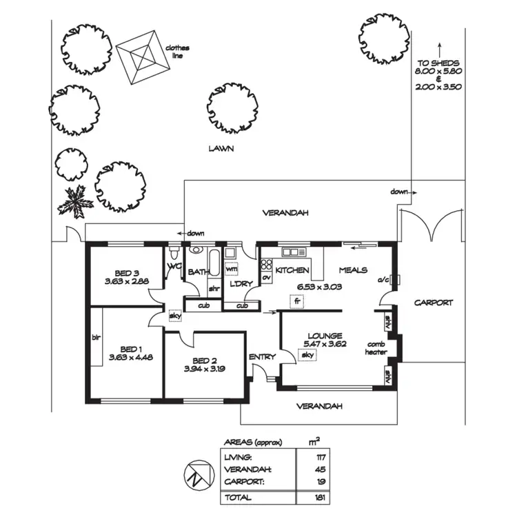 Floorplan of Homely house listing, 12 Lake View Crescent, Highbury SA 5089