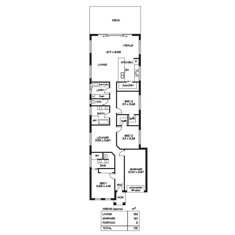 Floorplan of Homely house listing, 13A Auricchio Avenue, St Marys SA 5042