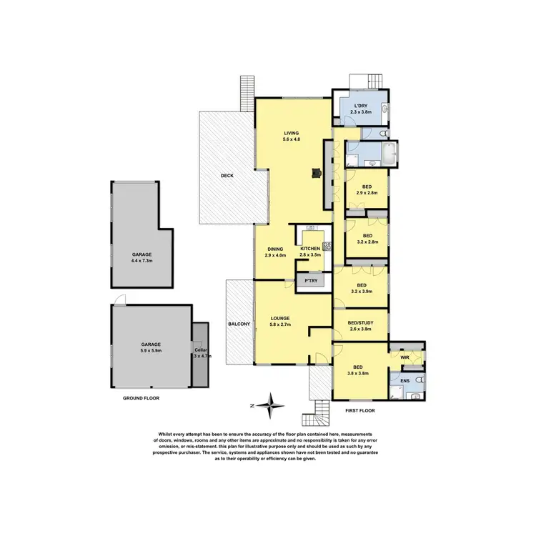 Floorplan of Homely house listing, 3 Buckland Court, Elliminyt VIC 3250