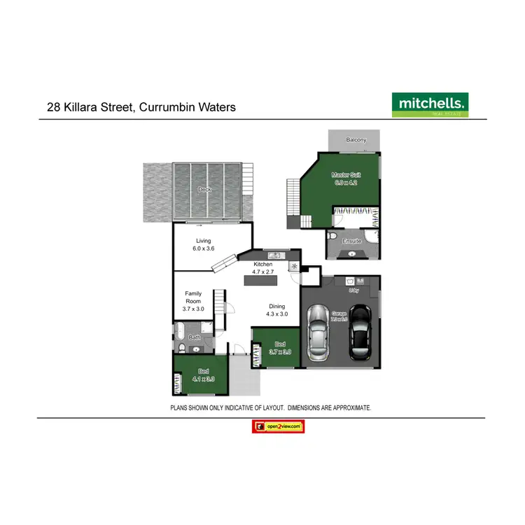Floorplan of Homely house listing, 28 Killara Street, Currumbin Waters QLD 4223