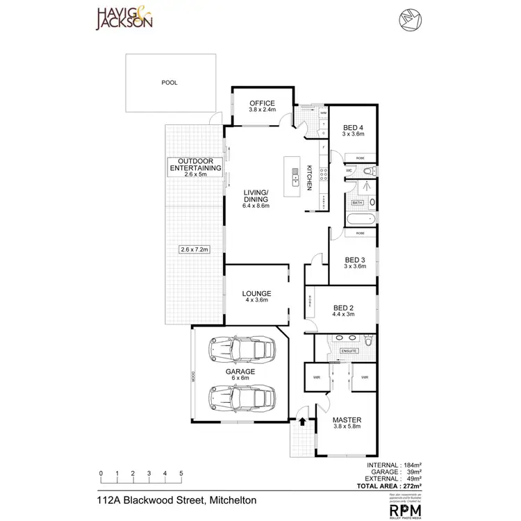 Floorplan of Homely house listing, 112A Blackwood Street, Mitchelton QLD 4053