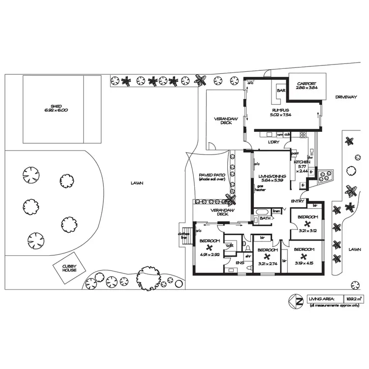 Floorplan of Homely house listing, 23 Tarnham Road, Seacombe Heights SA 5047