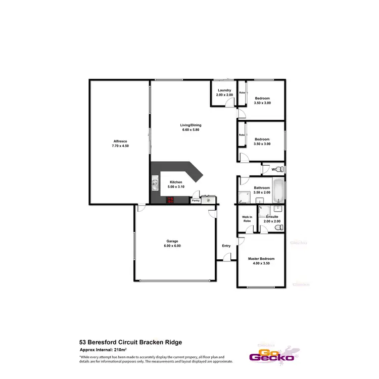 Floorplan of Homely house listing, 53 Beresford Circuit, Bracken Ridge QLD 4017