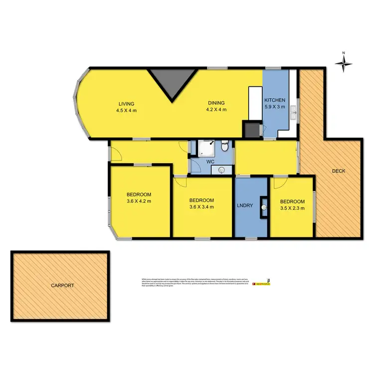 Floorplan of Homely house listing, 30 Hesse Street, Colac VIC 3250
