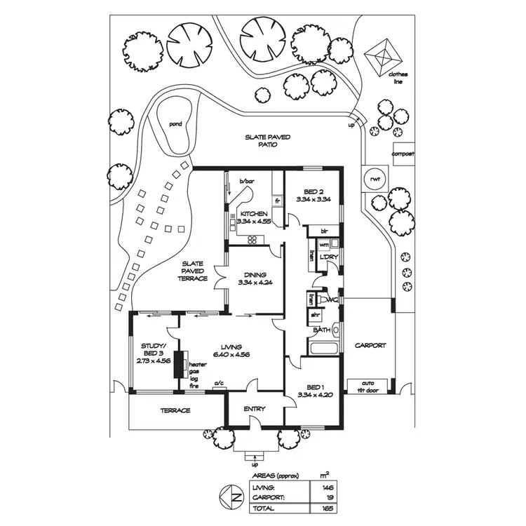 Floorplan of Homely house listing, 4 Carunta Street, Wattle Park SA 5066