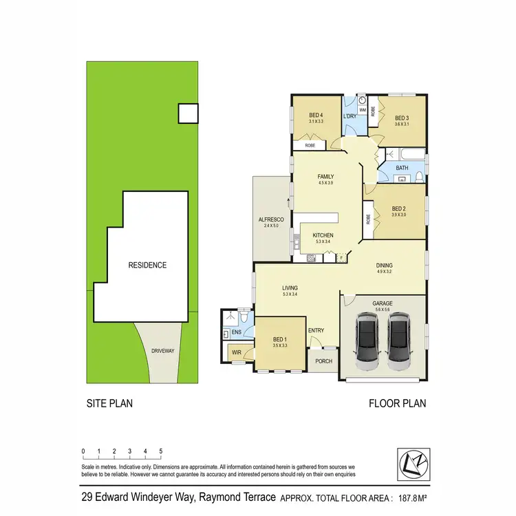 Floorplan of Homely house listing, 29 Edward Windeyer Way, Raymond Terrace NSW 2324