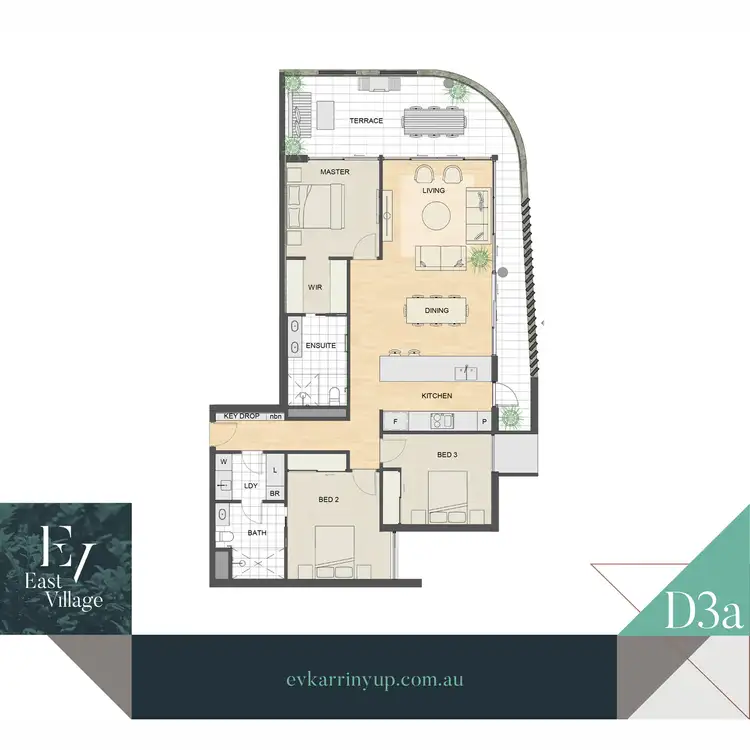 Floorplan of Homely apartment listing, 24/200 Karrinyup Road, Karrinyup WA 6018
