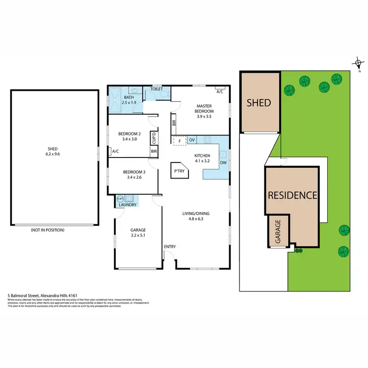 Floorplan of Homely house listing, 5 Balmoral Street, Alexandra Hills QLD 4161