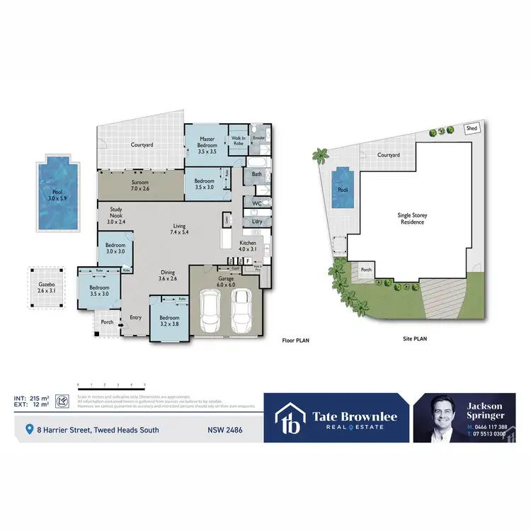 Floorplan of Homely house listing, 8 Harrier Street, Tweed Heads South NSW 2486