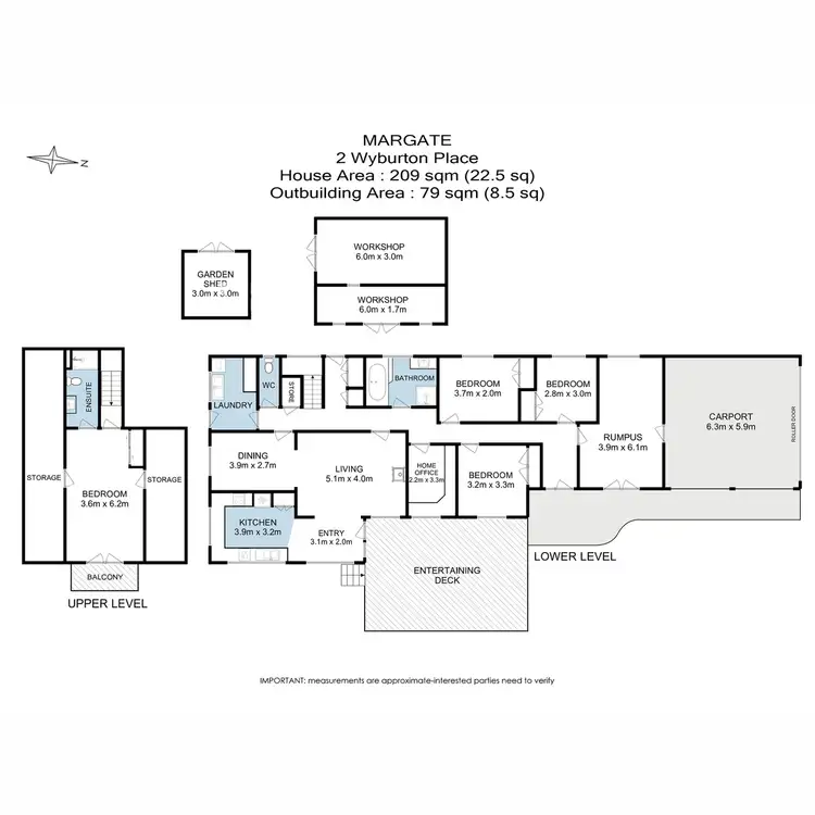 Floorplan of Homely house listing, 2 Wyburton Place, Margate TAS 7054