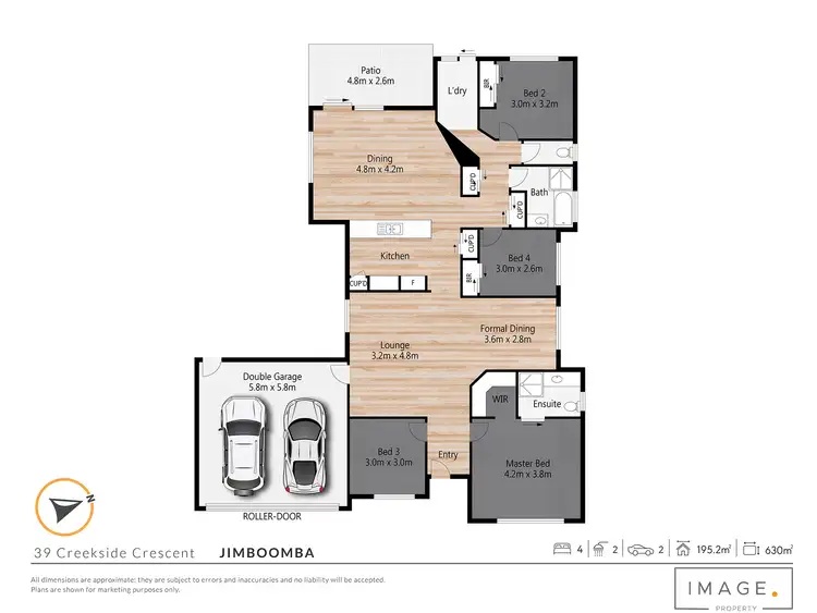Floorplan of Homely house listing, 39 Creekside Crescent, Flagstone QLD 4280