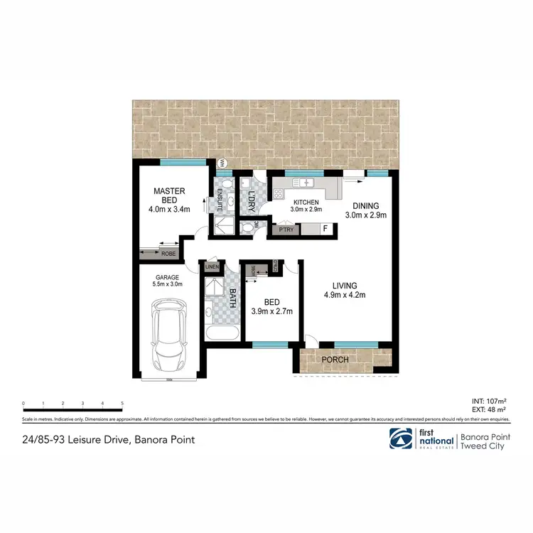 Floorplan of Homely villa listing, 24/85 Leisure Drive, Banora Point NSW 2486