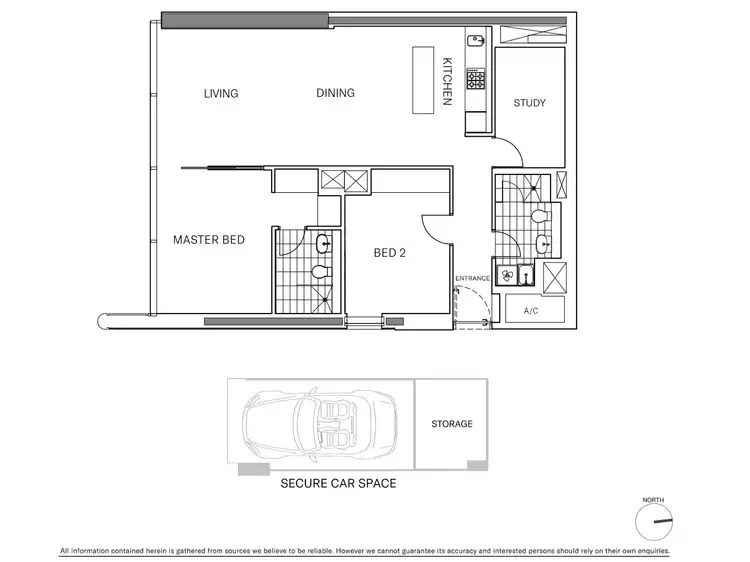 Floorplan of Homely apartment listing, 4008/101 Bathurst Street, Sydney NSW 2000