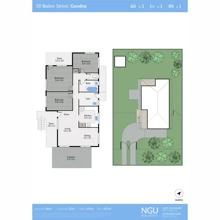 Floorplan of Homely house listing, 30 Bailee Street, Goodna QLD 4300