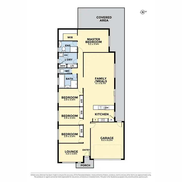 Floorplan of Homely house listing, 9 Fields Way, Truganina VIC 3029