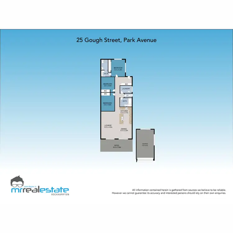 Floorplan of Homely house listing, 25 Gough Street, Park Avenue QLD 4701