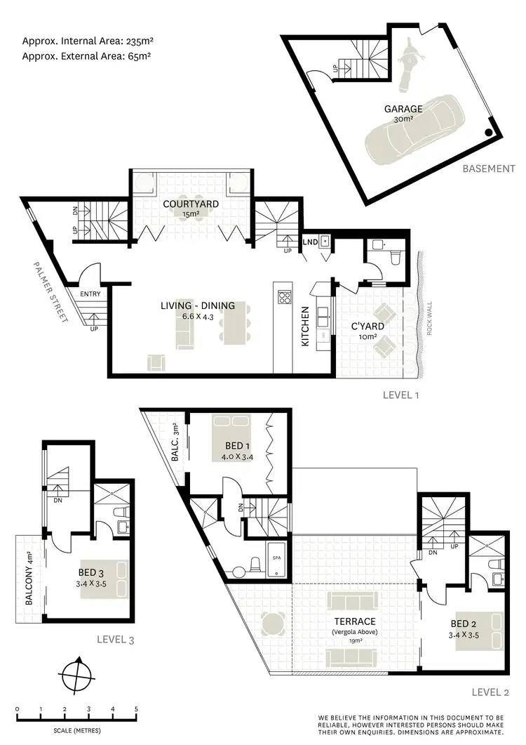 Floorplan of Homely terrace listing, 82 Palmer Street, Balmain NSW 2041
