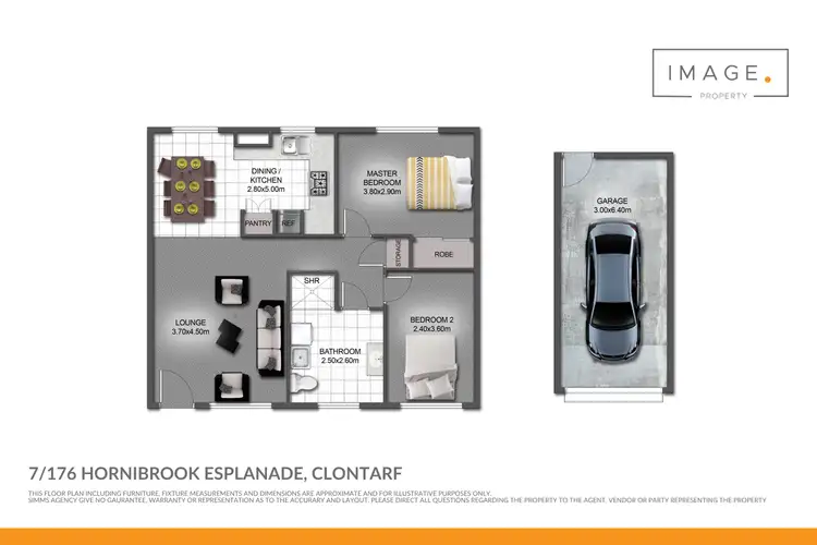 Floorplan of Homely unit listing, 7/176-178 Hornibrook Esplanade, Clontarf QLD 4019