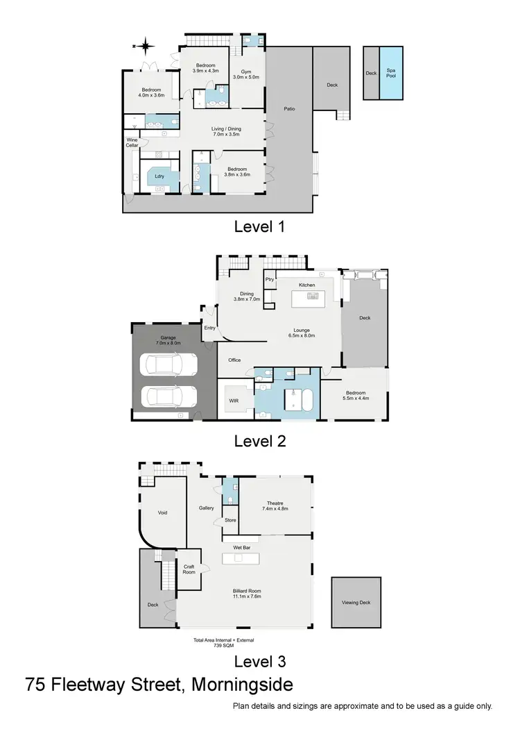 Floorplan of Homely house listing, 75 Fleetway Street, Morningside QLD 4170