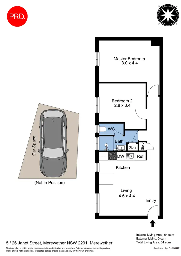 Floorplan of Homely apartment listing, 5/26 Janet Street, Merewether NSW 2291