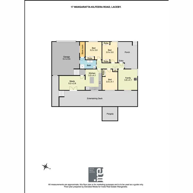 Floorplan of Homely house listing, 17 Wangaratta-Kilfeera Road, Laceby VIC 3678