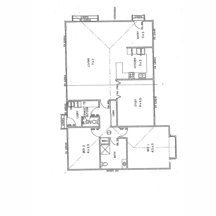Floorplan of Homely house listing, 2 North Street, Gladstone SA 5473