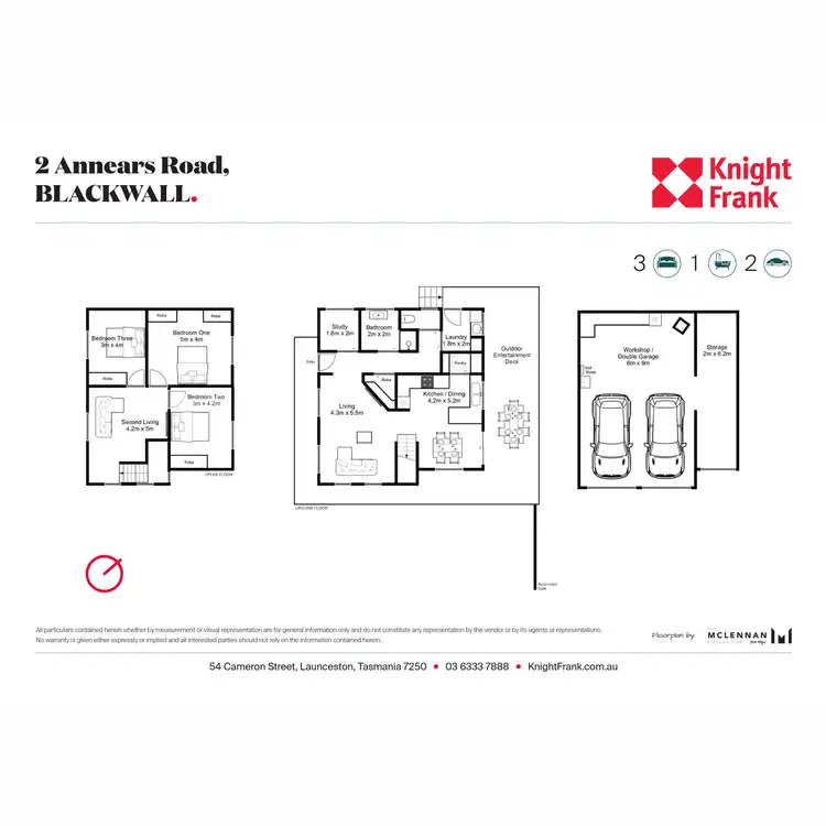 Floorplan of Homely house listing, 2 Annears Road, Blackwall TAS 7275