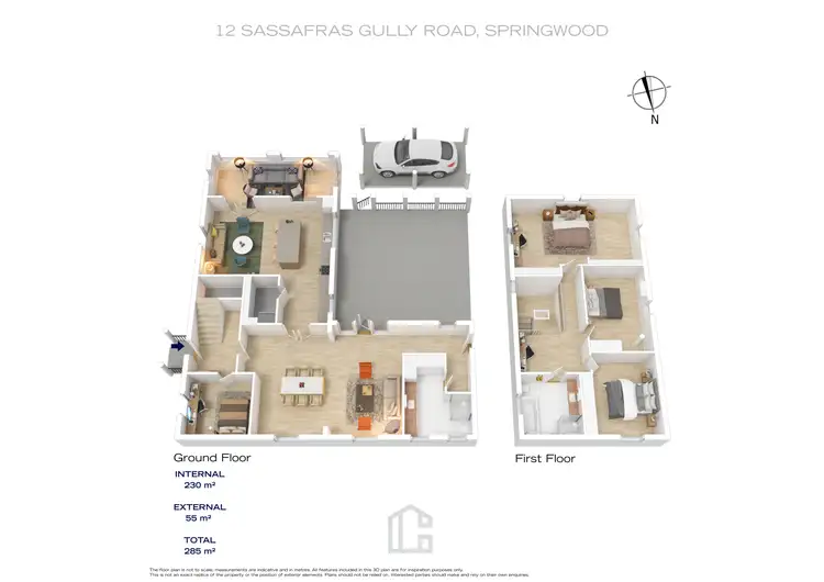 Floorplan of Homely house listing, 12 Sassafras Gully Road, Springwood NSW 2777