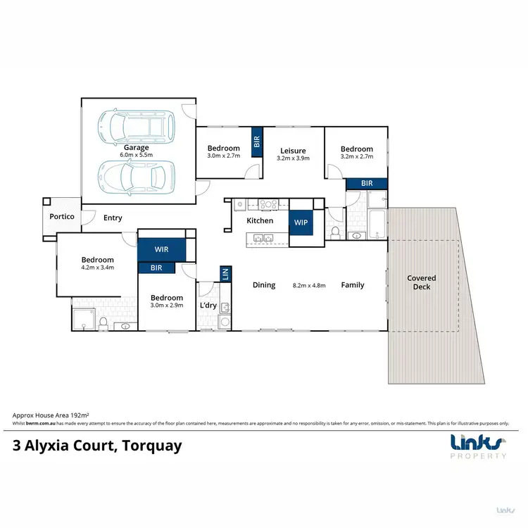 Floorplan of Homely house listing, 3 Alyxia Court, Torquay VIC 3228