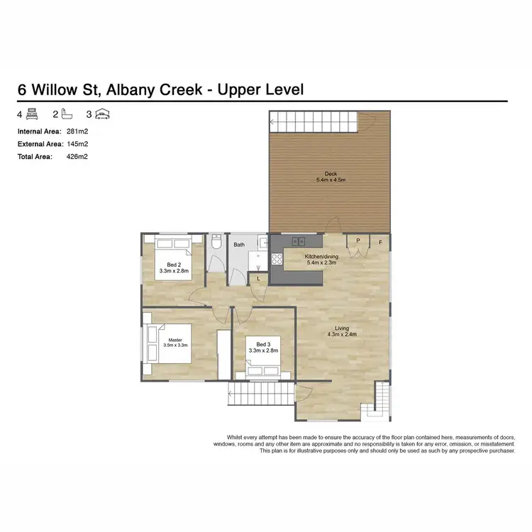 Floorplan of Homely house listing, 6 Willow Street, Albany Creek QLD 4035