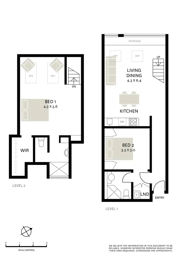 Floorplan of Homely apartment listing, 577/6c Cowper Wharf Roadway, Woolloomooloo NSW 2011