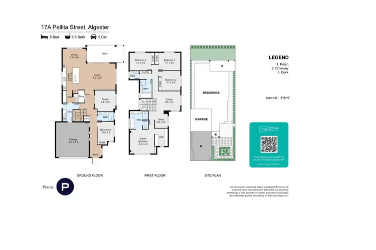 Floorplan of Homely house listing, 17A Pellita Street, Algester QLD 4115