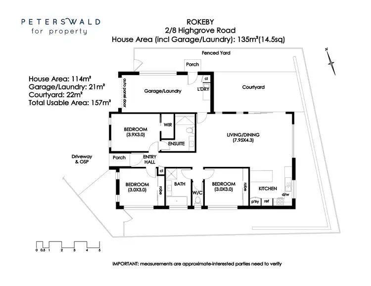 Floorplan of Homely villa listing, 2/8 Highgrove Road, Rokeby TAS 7019