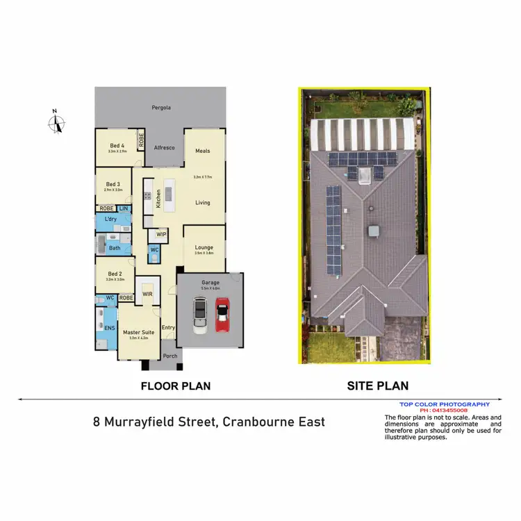 Floorplan of Homely house listing, 8 Murrayfield Street, Cranbourne East VIC 3977