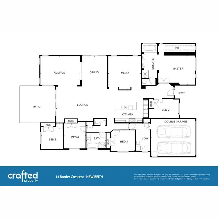 Floorplan of Homely house listing, 14 Border Crescent, New Beith QLD 4124